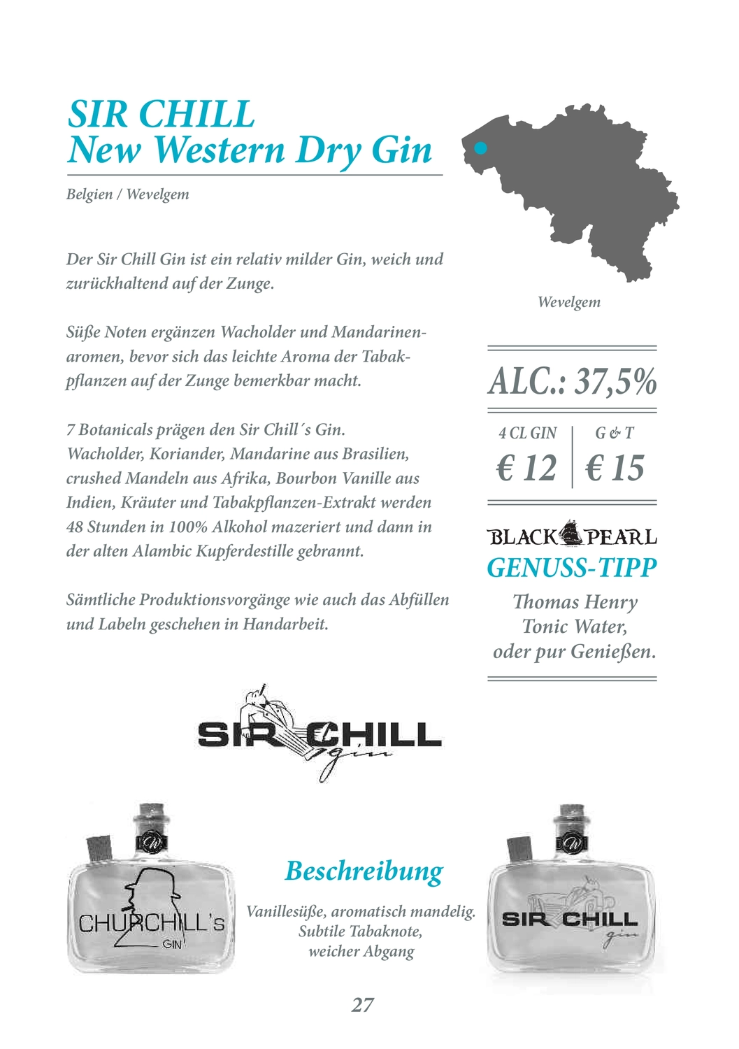 Black Pearl – Restaurant – Speisekarte